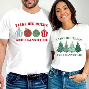 Funny Matching Couples Christmas Shirts,Christmas Couple Shirts, Funny Christmas Shirts,Ugly Christmas Shirts Couple,Group Christmas Tshirts