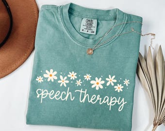 Comfort Colors® Speech Therapy Shirt, Speech Therapist Shirt, It's A Good Day For Speech Therapy Shirt, Gift For Therapist, Communication