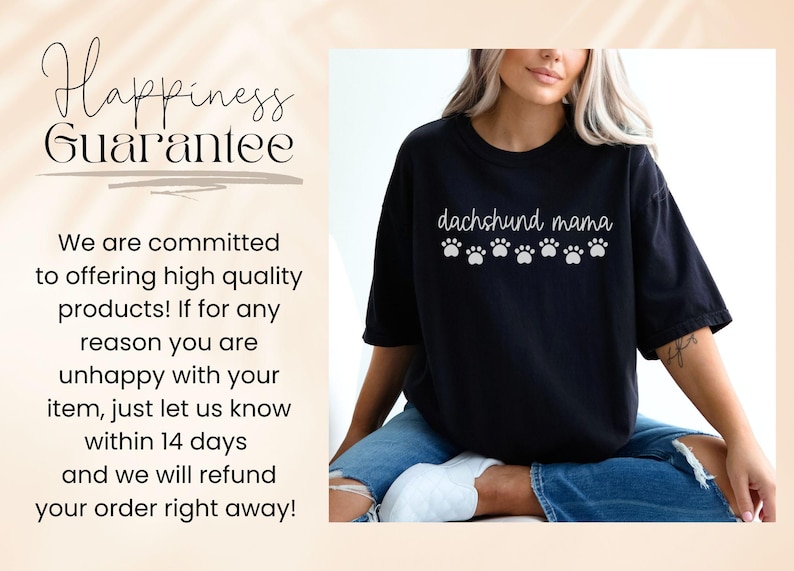Comfort Colors® Dachshund Shirt, Dachshund Mama Shirt, Doxie Mama Shirt, Dachshund Shirt, Dachshund Mom Gift, Dachshund Lover Gift,Dog Lover Black