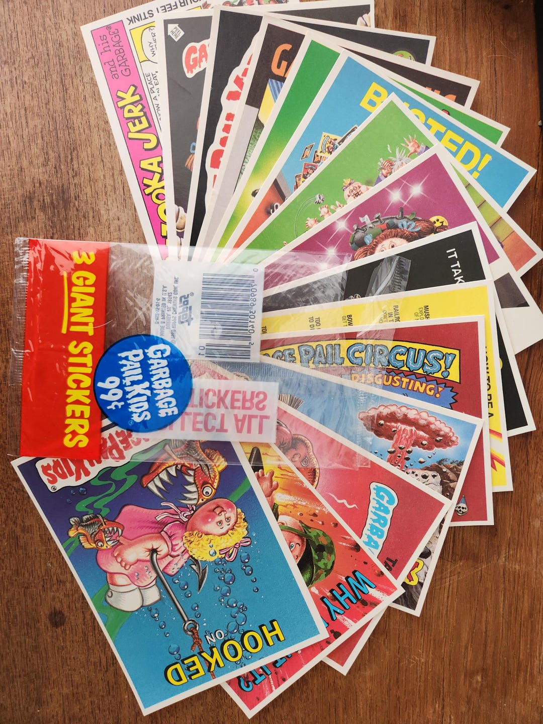 Garbage Pail Kids Giant Stickers Set Series 2 - Etsy