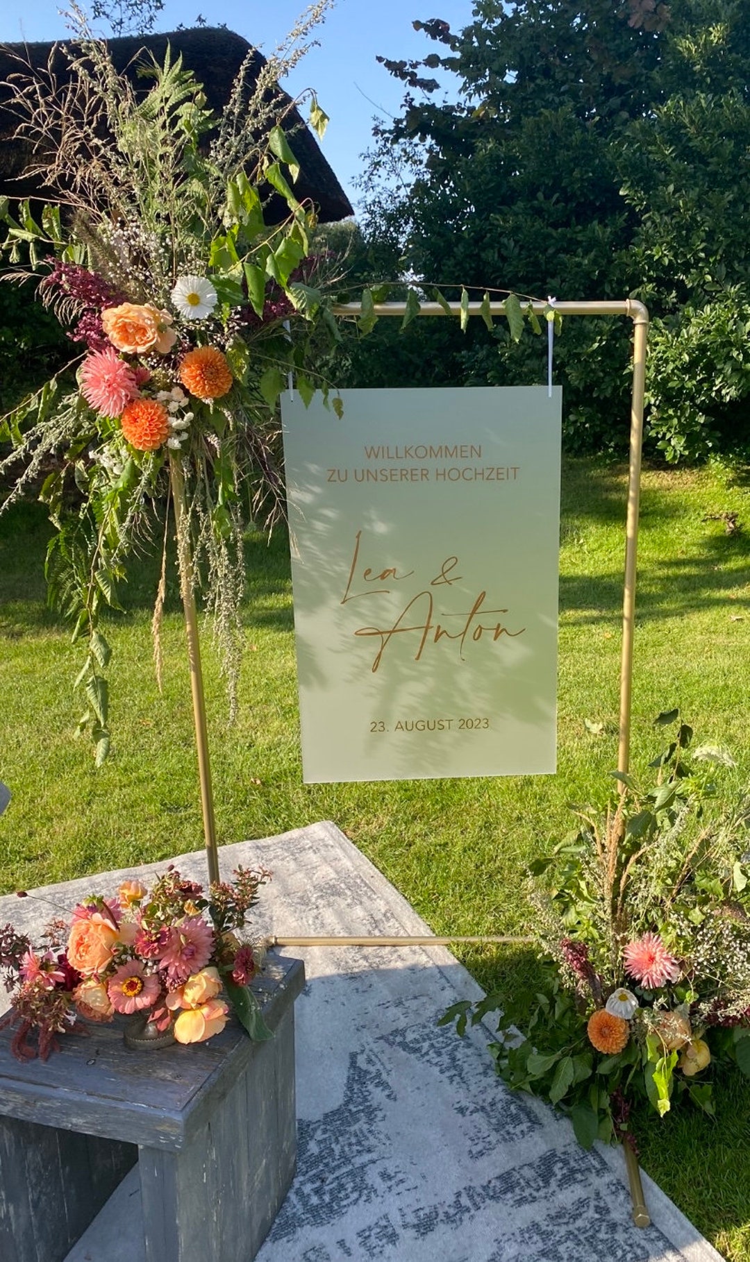 Welcome Sign, Acrylic Sign, Welcome Sign, Wedding, Marriage Ceremony ...