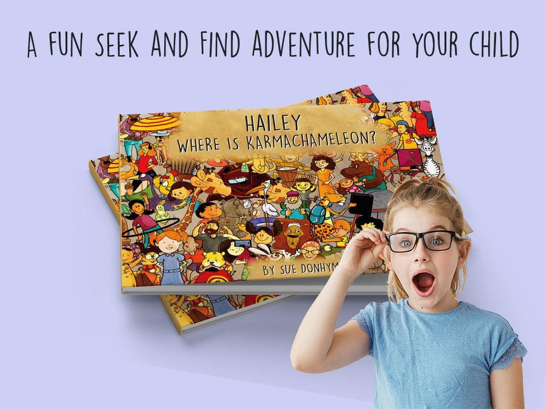 Activity Book Where's Waldo Alternative Personalized Etsy