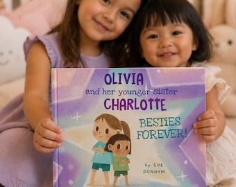 Personalized Book for Siblings- Me & My Younger Sibling, Personalized Gift, Custom Book, Sibling Gift from Older Brother/Sister to Younger