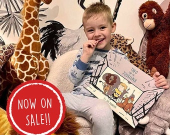 Personalized Children's Book - Your Child and the ZooKeeper | Zoo Animal Adventure Story | Personalised Gift Idea for Ages 4-8