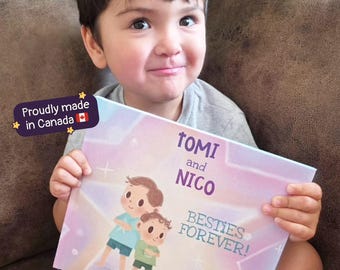 Personalized Book for Siblings: My Sibling & Me, Gift for Brothers/Sisters, Personalized Gift, Custom Book, Custom Grandkid Gift - Canada