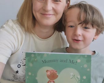 Personalized Mothers Day Book - Mommy & Me, Custom Gift for Mom, Mum, Mummy, Personalised Book for Mom, Gift, Mom Gift Idea, Birthday Gift,