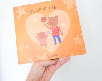 Father's Day Gift | Personalized Daddy and Me Book | Custom Story for Dad From Child | Heartfelt Dad Gift | Father's Day 2026 | New Dad Gift