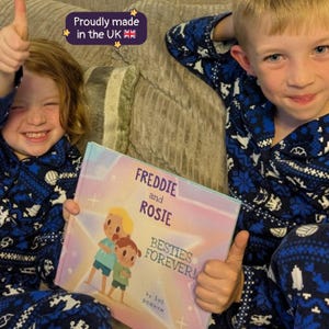 Perfect Personalized Christmas Siblings Book, My Sibling & Me, Best Custom Gift for Brothers/Sisters, Sibling Xmas Gift Stocking Stuffer, UK