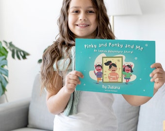 Personalized Book - Pinky and Ponky and Me | Fun Personalized Book filled with Pranks! | Children's Gift | Personalised Gift for Ages 4 - 8