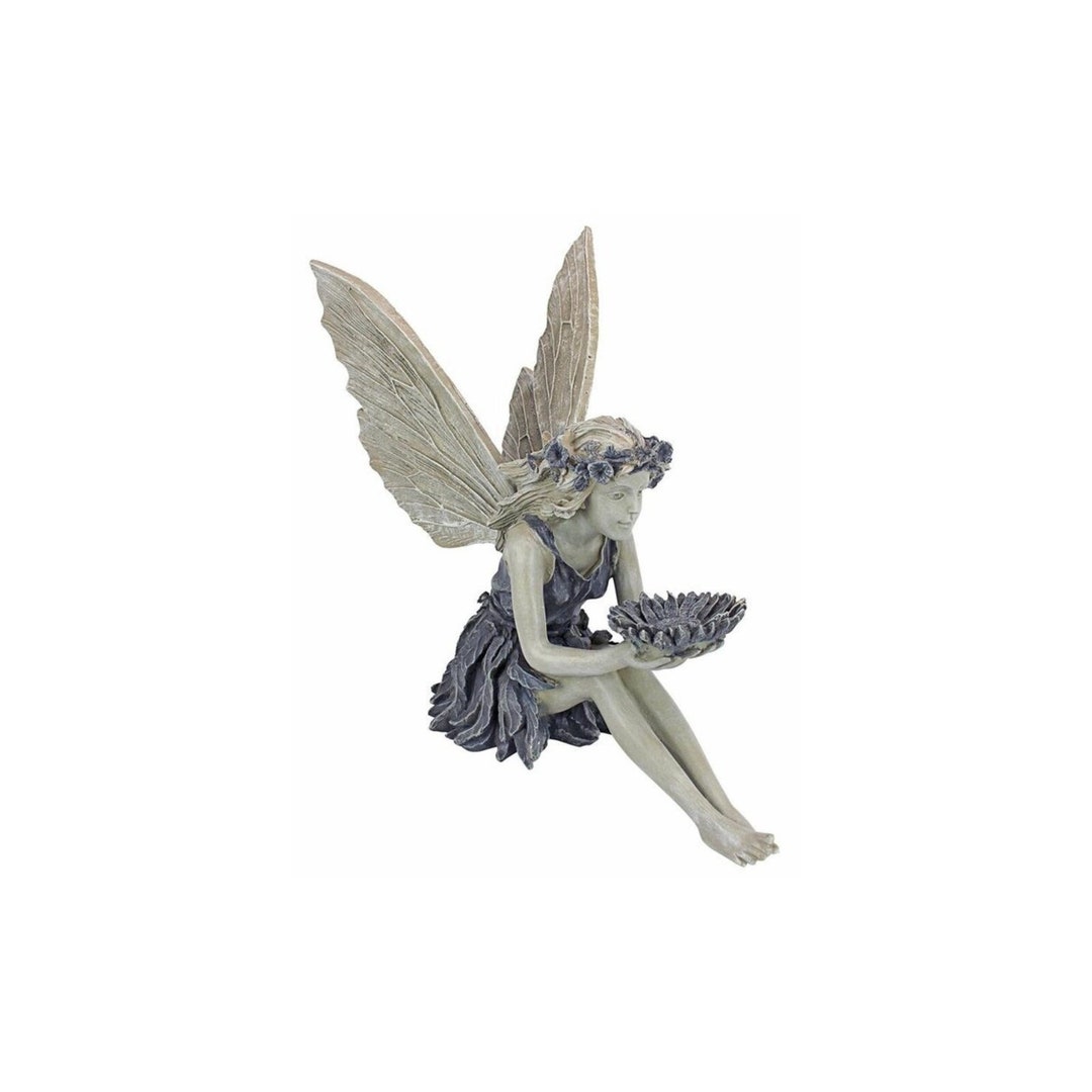 Sunflower Fairy Statue Garden Fairy Garden Statue Outdoor Fairy Statues