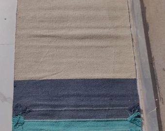 Tapis de yoga ayurdique infusé de plantes : coton biologique, antidérapant
