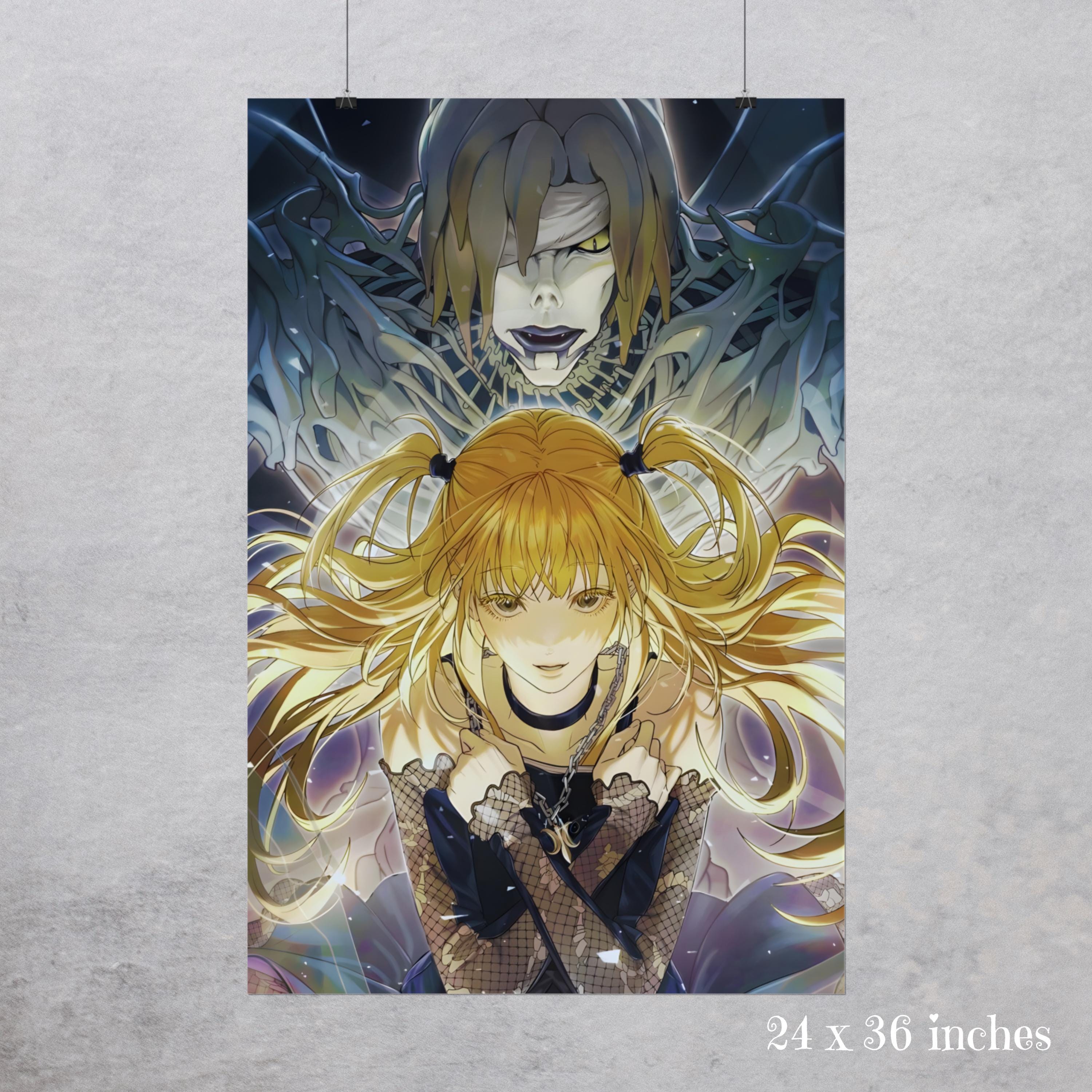 Death Note Exhibition - Misa Amane Illustration Poster - B2 - US