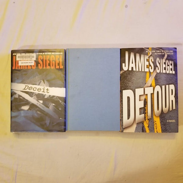 James Siegel 1.49 ea. Books Preowned - Mystery, Thriller