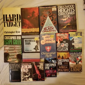 Christopher Hyde .99 ea. Books Pre-owned - Suspense, General Fiction, Horror, Mystery, Thriller, Inspirational