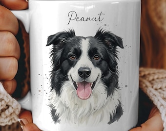 Personalized Mug Pet Photo Mug Custom Dog Mug Cat Mug Personalized Pet Portraits Memorial Gift