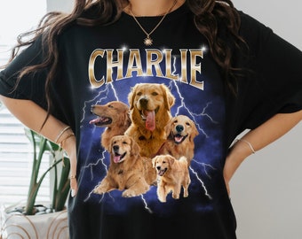 Camiseta personalizada para mascotas de los años 90 Camiseta personalizada para mascotas Camiseta pirata para perros - Camisa personalizada para perros