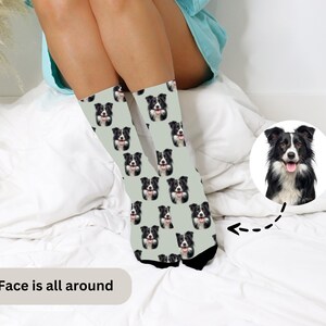 Personalisierte Socken Mit Foto - Individuelle Socken Mit Haustier-Gesichtern
