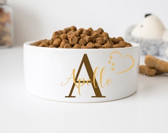 Personalisierter Futternapf - Personalisiertes Haustier Geschenk - Hund Futternapf - Katze Futternapf - individueller Futternapf Geschenk