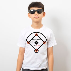 3 linkse bochten &I'm Home Baseball Digital Download, Sublimation Download, Instant Download, PNG, SVG, Digital Image