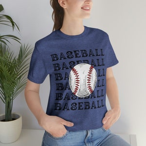 BASEBALL Unisex Jersey Short Sleeve Tee
