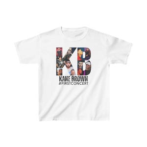 Kinder Konzert T-Shirt, Kane Brown T-Shirt, Erstes Konzert, schwere Baumwolle Jugend Shirt, Musik Liebhaber Geschenk, Geburtstagsgeschenk