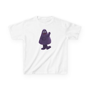 Kids Grimace Heavy Cotton Tee