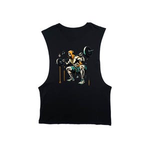 Custom Made Low Arm Stringer Tank Top, Custom Open Arm Tank Top, Personalized Low Arm Stringer Tank Top, Personalized Open Arm Tank Top