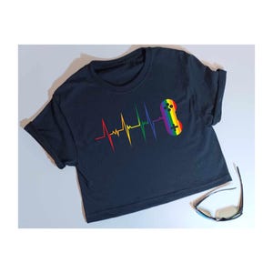 Mens Crop Top, Gaymer, Gayming, Sissy, Personalized Mens Crop Tee, Custom Made Mens Crop Top, Sissy Clothing, Mens Crop Tee, Sissy Clothes