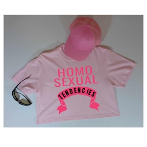 Gay Custom Crop Top, Sissy, Custom Mens Crop Top, Gay Gifts, Custom Gay Crop Top, Custom Made Mens Crop Top, LGBTQ Gift, Sissy Clothing