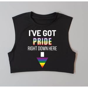 Custom Gay Sleeveless Crop Top, Sissy, Gay Gifts, Custom Gay Sleeveless Half Shirt, Gay Gifts, Sissy Clothing, Custom Sissy Clothes, LGBTQ