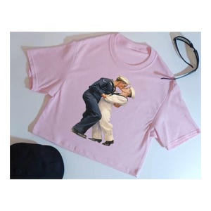 Mens Crop Top, Sissy, Gay Gifts, Personalized Mens Crop Top, Gay Shirt, Custom Made Mens Crop Top, LGBTQ Gift, Sissy Clothing, Sissy Clothes