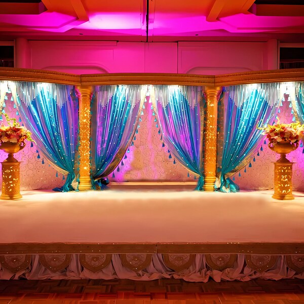 Pooja Room Curtain Etsy