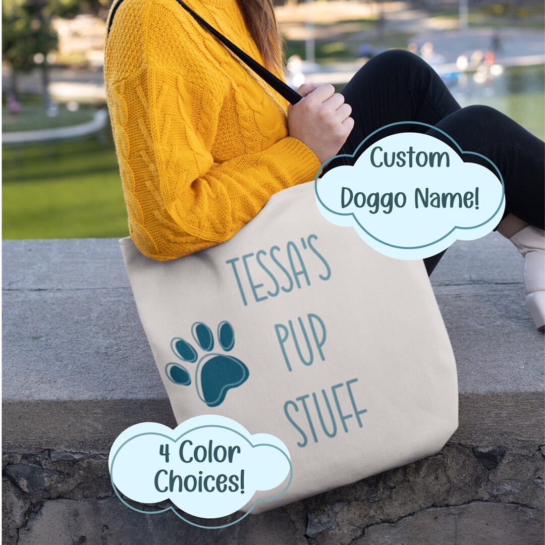 Custom Dog Travel Bag Dog Backpack Dog Walking Bag Personalized Dog Bag