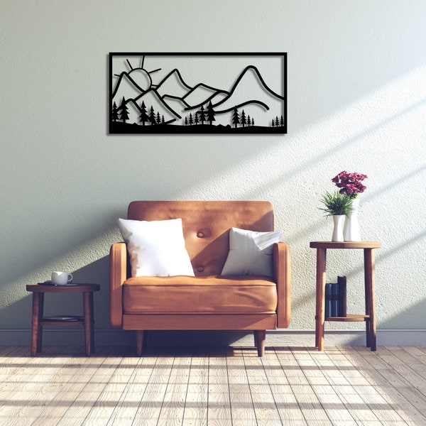 Above Fireplace Art Etsy