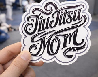 Jiu Jitsu Mom Sticker