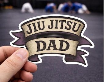Jiu Jitsu Dad Sticker