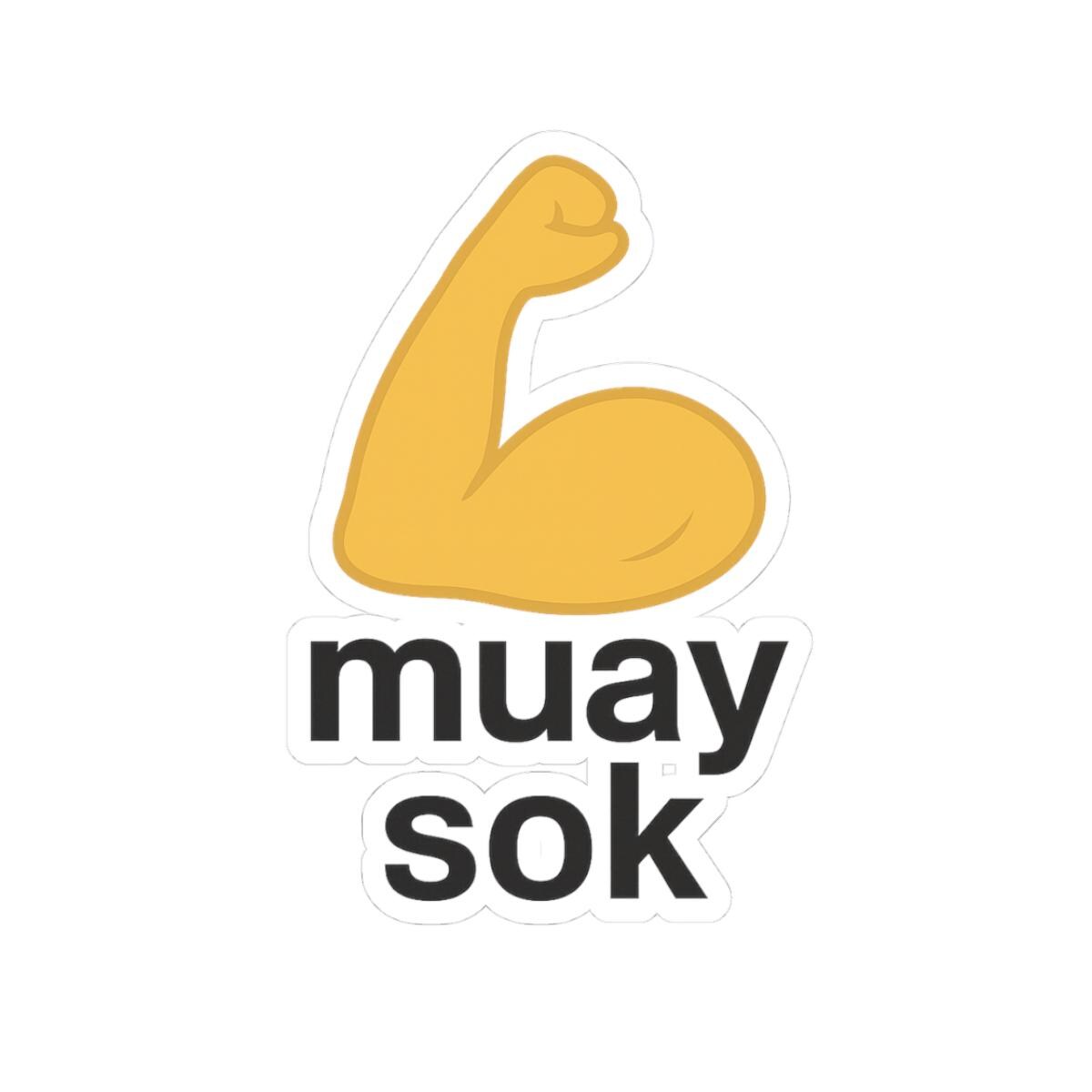 Sok Sticker Example Muay Thai Emoji Elbow Sok Sticker - Etsy
