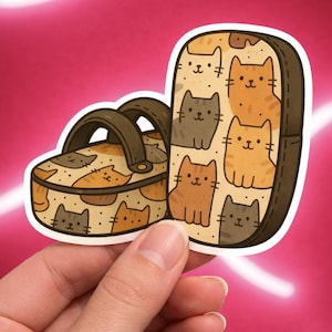 Pegatinas de muay thai para almohadillas de gato