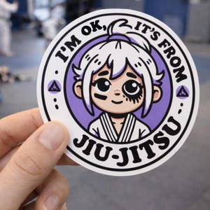 Estoy bien, es de Jiu Jitsu Sticker
