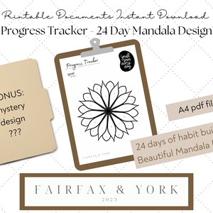 Habit Tracker Printable, Habit Tracker Colouring In, Habit Tracker ...