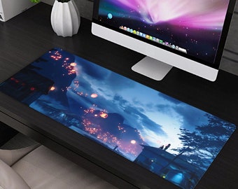 Large Anime Desk Mat, Large Anime Mouse Pad, Anime Mouse Pad, Gaming Mouse Pad, Office Decoration, Gaming Table Mat, Keyboard Pad, Cute Gift