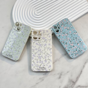 Floral Aesthetic Phone Case,  iphone14/13/12/11, iphone 14/13/12/11 Pro Case, iphone14/13/12/11 Pro Max Phone Case,  Flower iPhone Case
