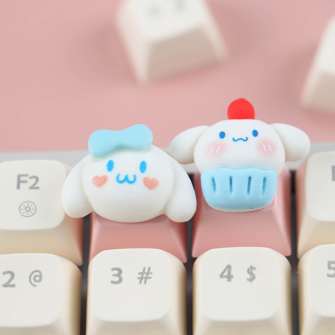Cartoon Keycap, Kawaii Resin Keycap, Pink Cute Keycap, Esc Keycap ...