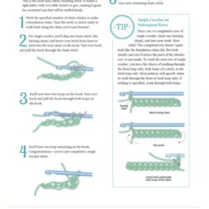 Crochet Patterns Tutorial for Beginners Crochet Pattern Guide for Basic ...