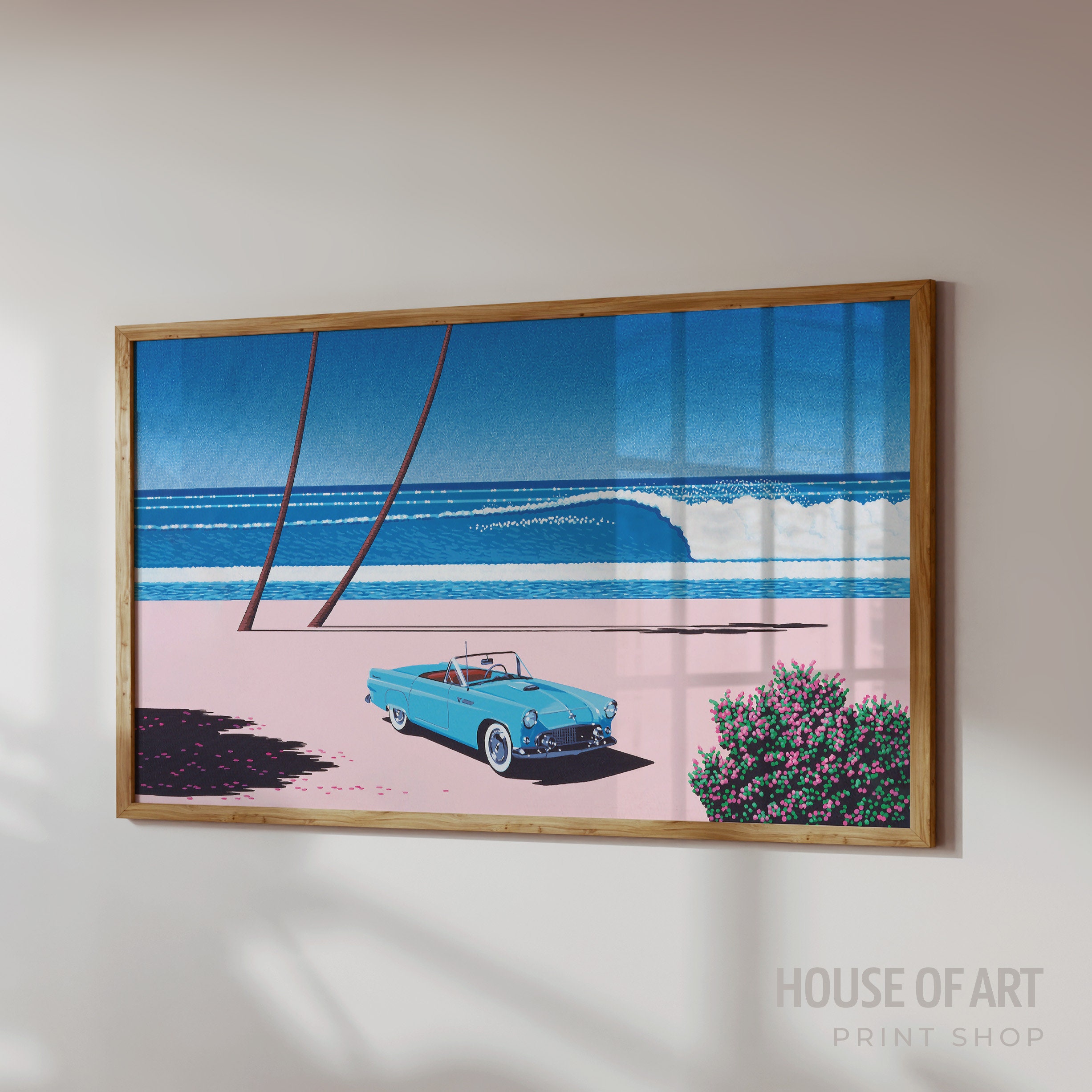 Hiroshi Nagai Frame TV Art Pack, City Pop Art Landscape Bundle, 30