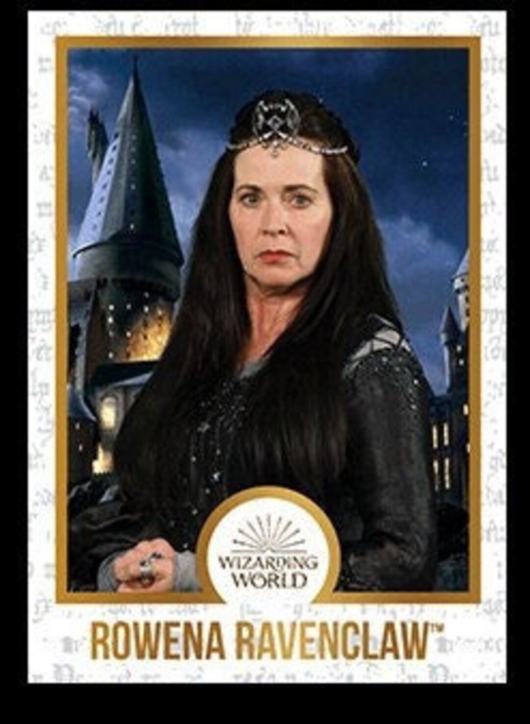 Rowena Ravenclaw Harry Potter Chocolate Frog Card Etsy