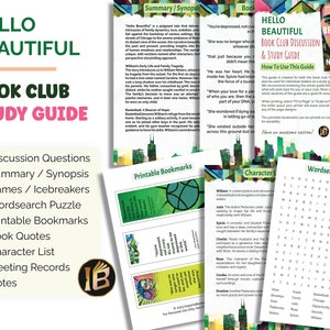 Hello Beautiful Book Club Guide Kit | Discussion Questions | Study ...