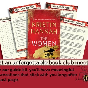 The Women by Kristin Hannah Book Club Guide | Book Club Discussion Questions | Best historical fiction books 2024