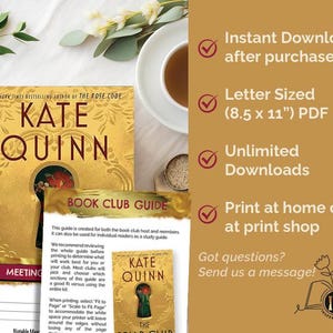 The Briar Club by Kate Quinn Book Club Guide | Best historical fiction books 2024