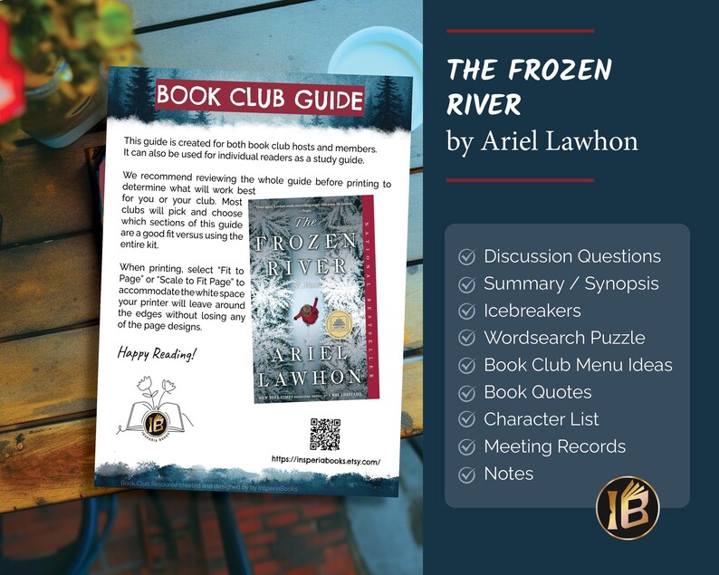 The Frozen River by Ariel Lawhon Book Club Guide Kit